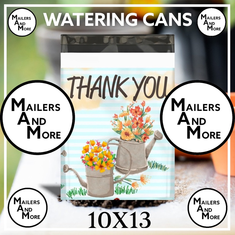25 10X13 Watering Cans Spring Thank You CLEARANCE - Picture 6 of 7